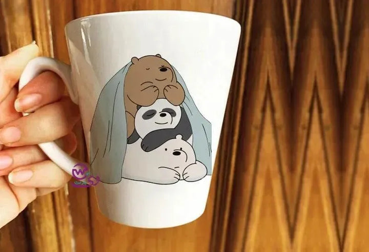 Personalized Mugs -Conical- Three Bears - WE PRINT