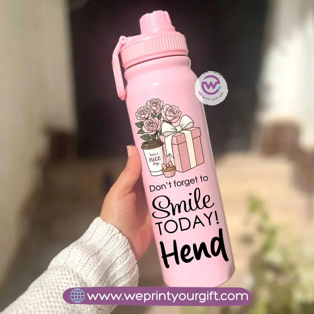 Sports Thermal Bottle with Digital Art Designs – 800 ml & 1000 ml