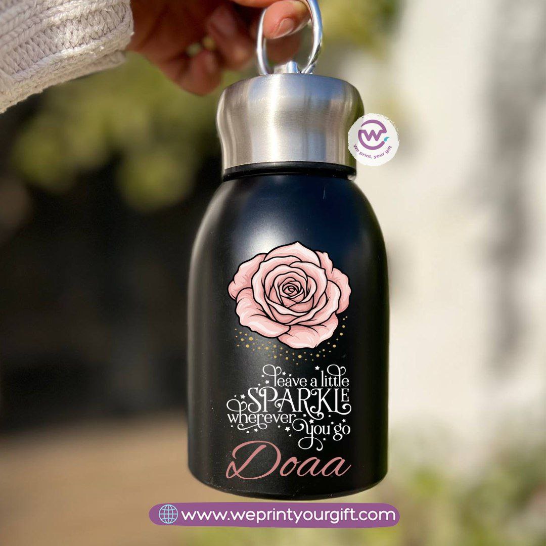 Mini Thermal Coffee Mug – 300ml | 304 Stainless Steel | Motivational Digital Art Designs