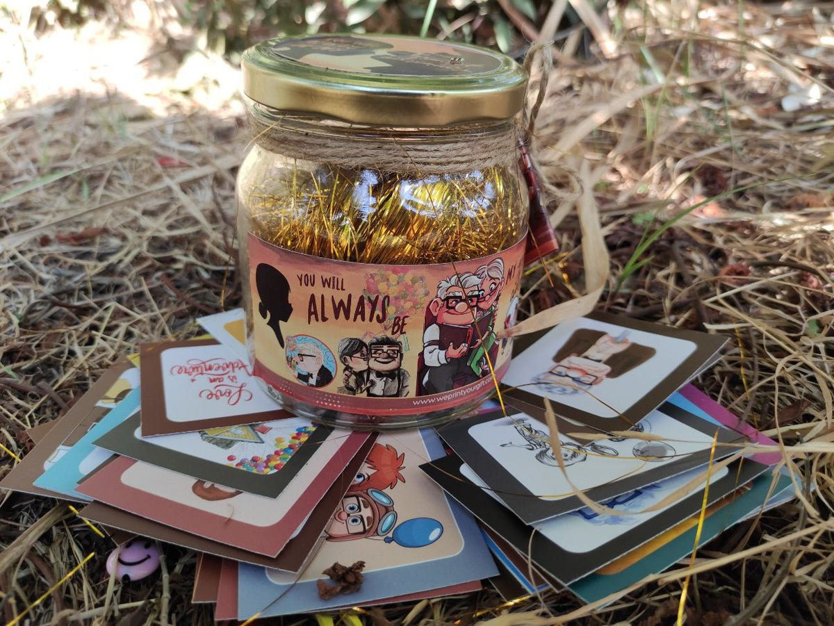 UP Cartoon  Jar