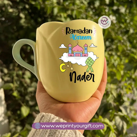 Tulip Flower Mug – 300 ml | Ramadan Design - WE PRINT