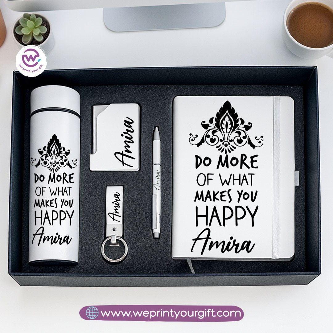 Personalized Inspirational Gift Box with Name – 5-Piece Elegant Motivation Set