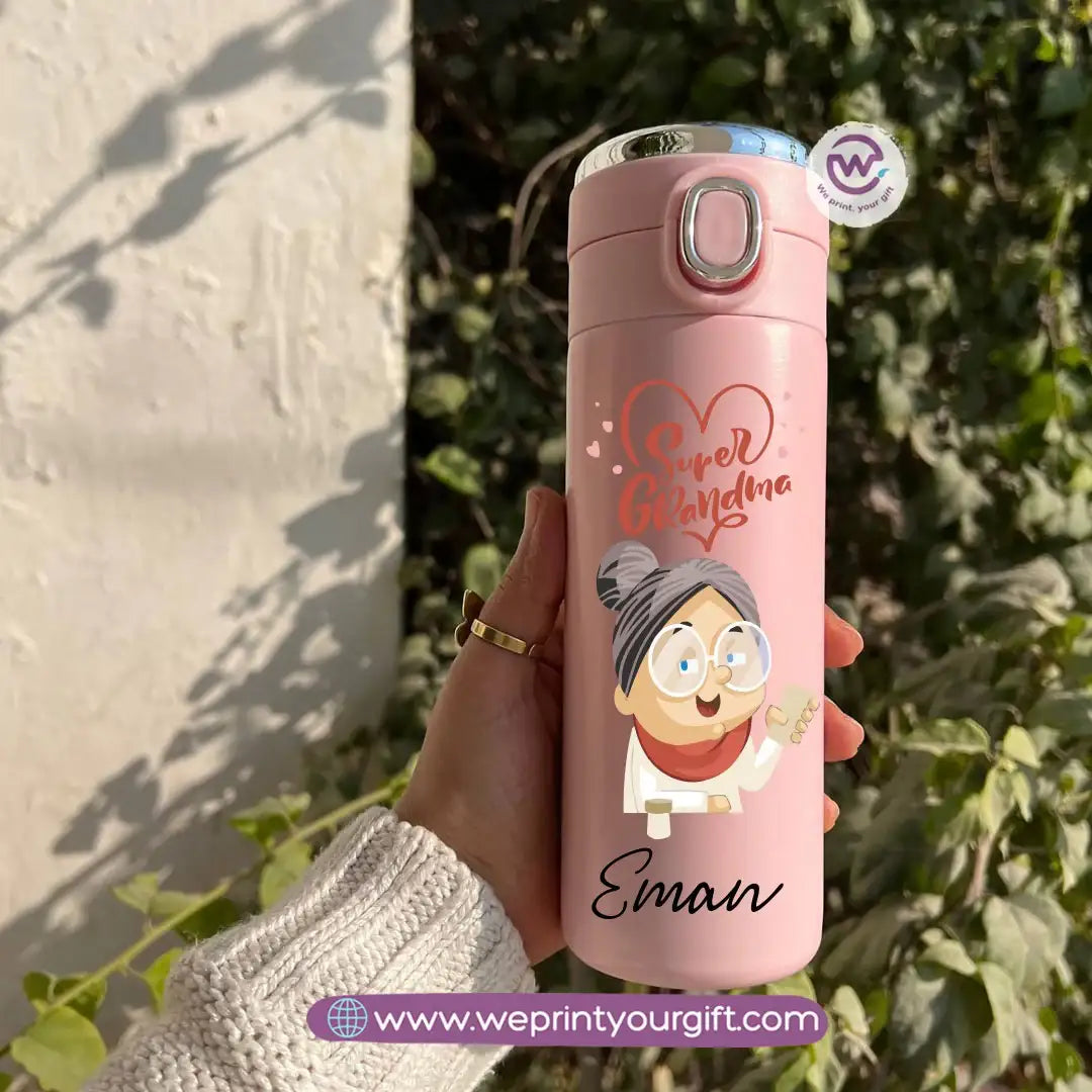 Stainless Steel Thermal Mug with Digital Temperature Display – 420ml Mother’s Day Designs - WE PRINT