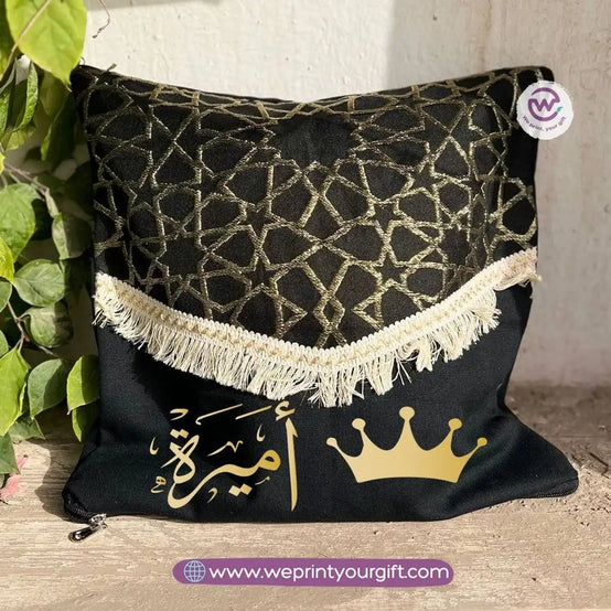 Islamic Pattern Arabic Name Cushion – 40 × 40 cm - WE PRINT