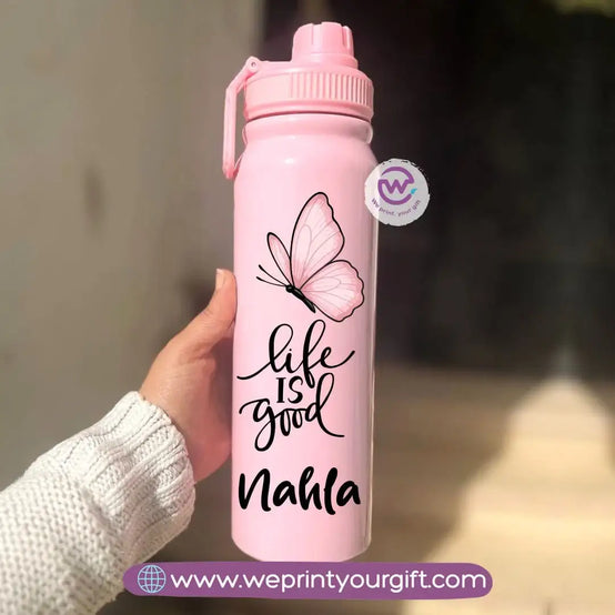 Sports Thermal Bottle with Digital Art Designs – 800 ml & 1000 ml