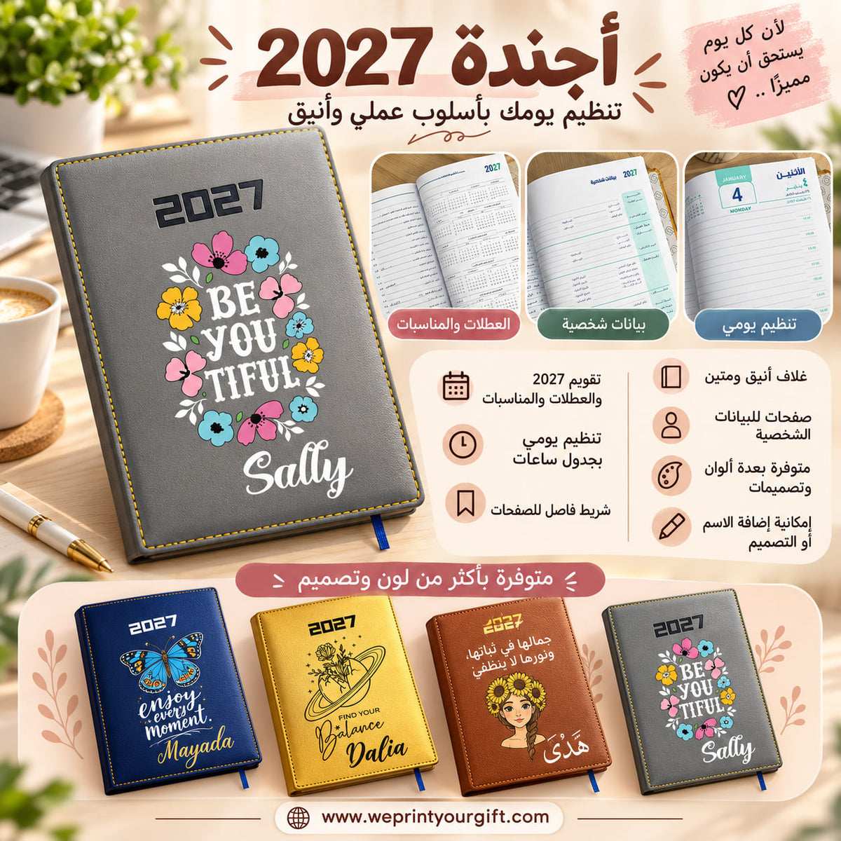 أجندة 2027 - خيارات التخصيص