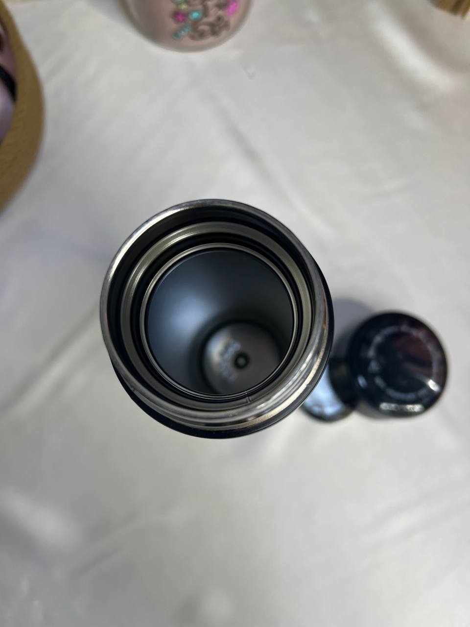 Digital Stainless Steel Thermos with Touch Screen –Sticker Print-Buy 2 Get 1 free