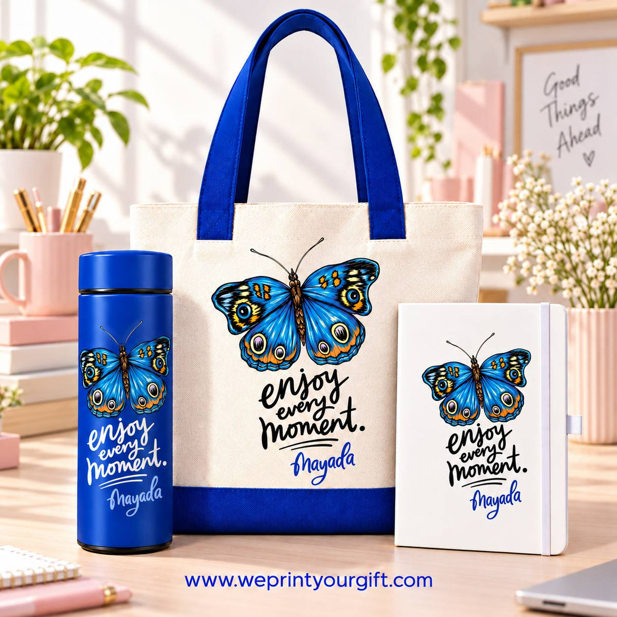 Butterfly Gift Set – Motivational Quotes Designs