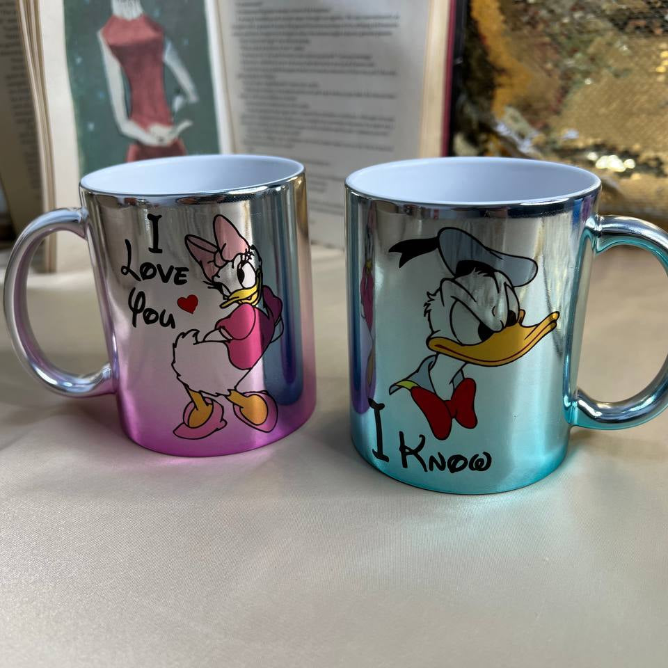 Custom Multi-Color Mirror Mug - Buy 2 Get 1 Free