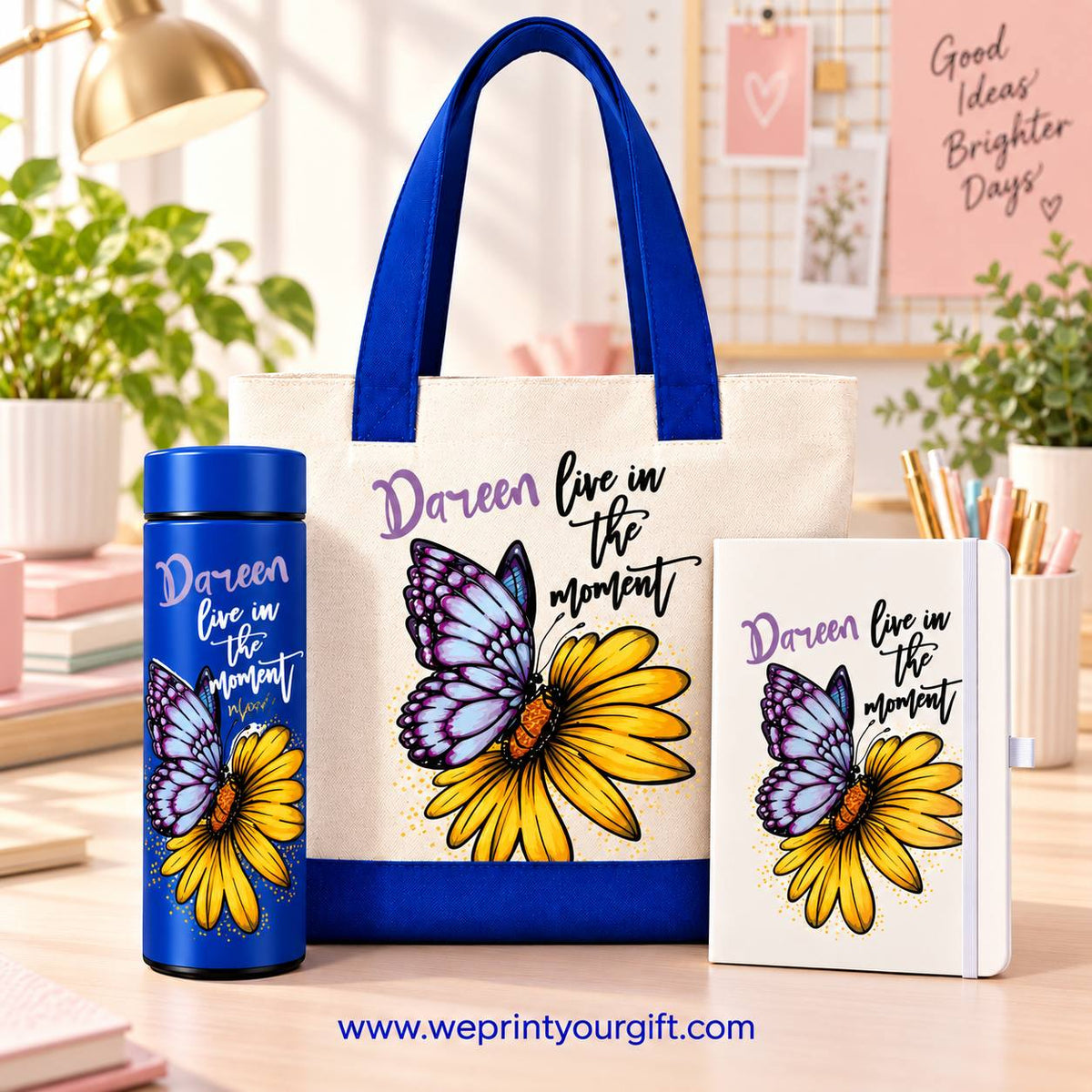 Butterfly Gift Set – Motivational Quotes Designs