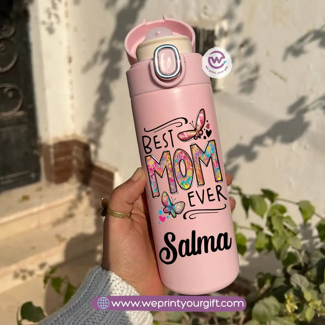 Stainless Steel Thermal Mug with Digital Temperature Display – 420ml Mother’s Day Designs - WE PRINT