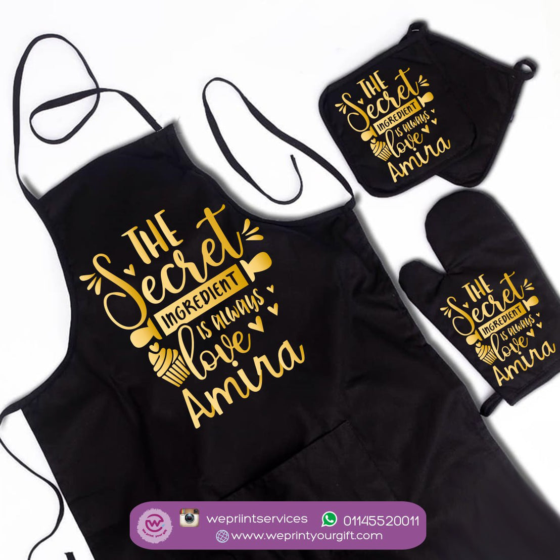 Custom Kitchen Set -3 Pieces