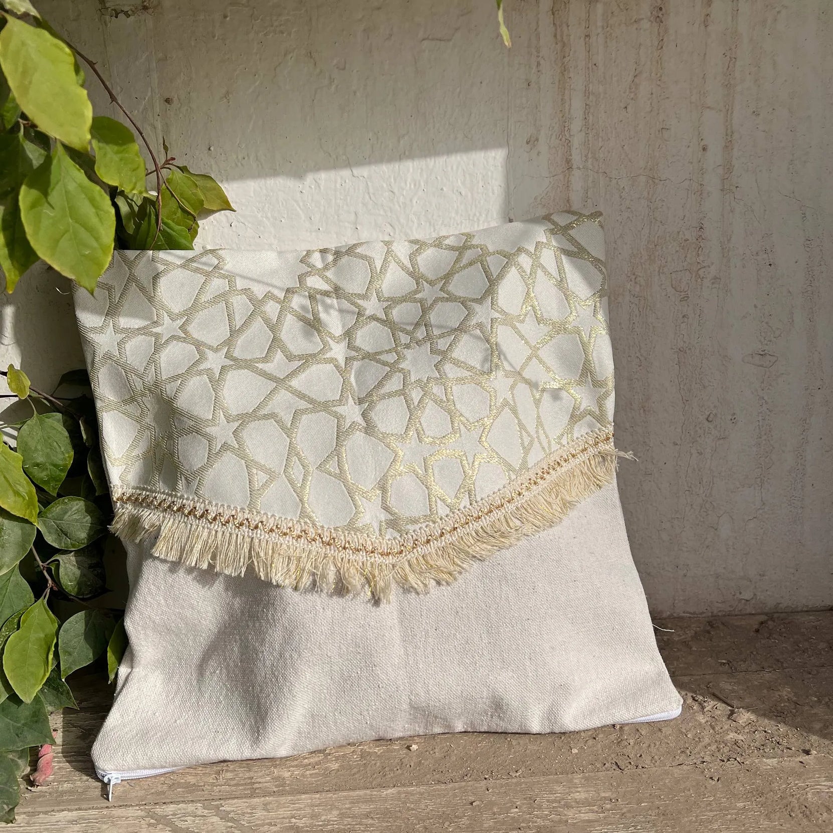 Islamic Pattern Cushion – 40 × 40 cm - Customization Options - WE PRINT