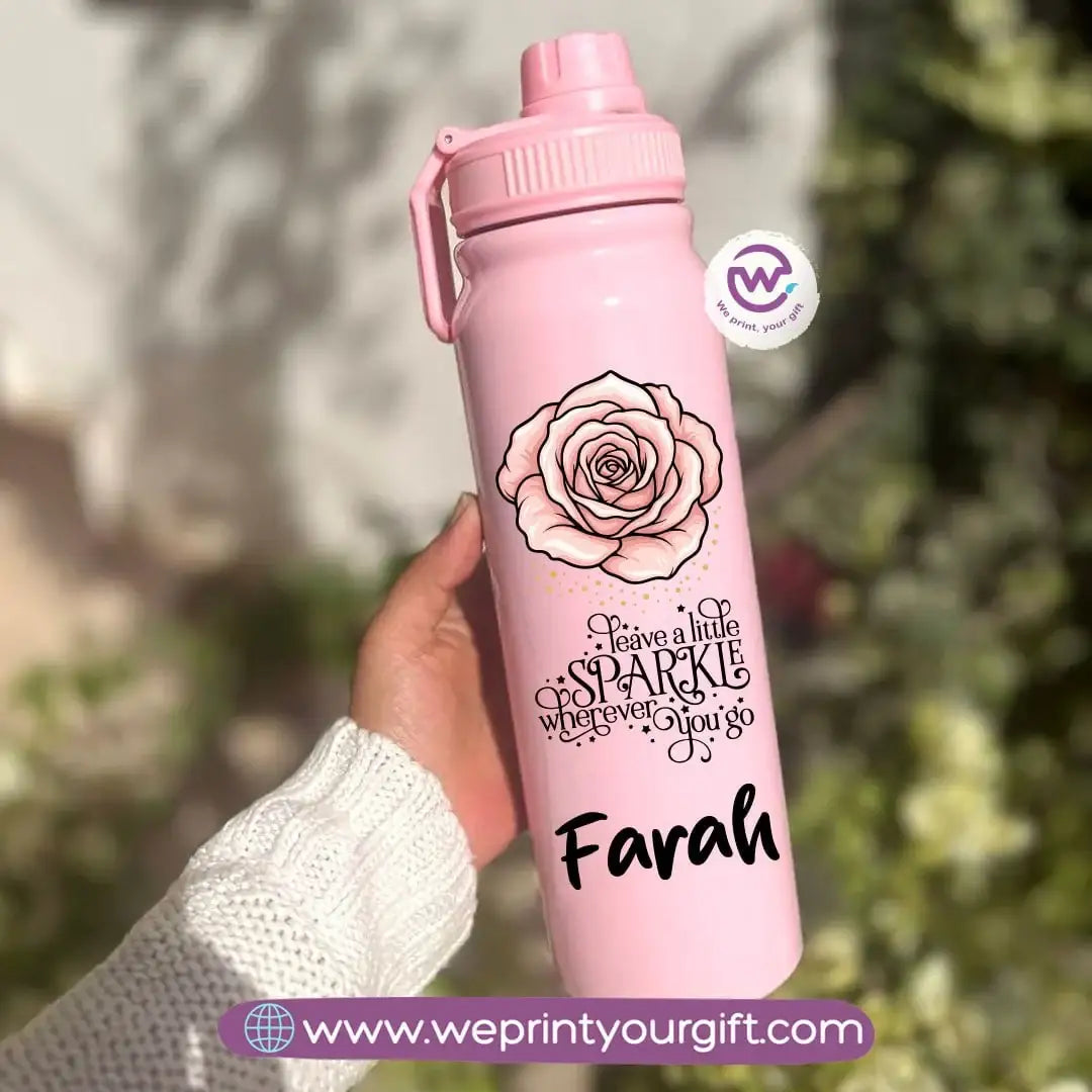 Sports Thermal Bottle with Digital Art Designs – 800 ml & 1000 ml