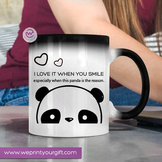 Color-Changing Magic Mug – Cute Panda Design | Personalized Gift