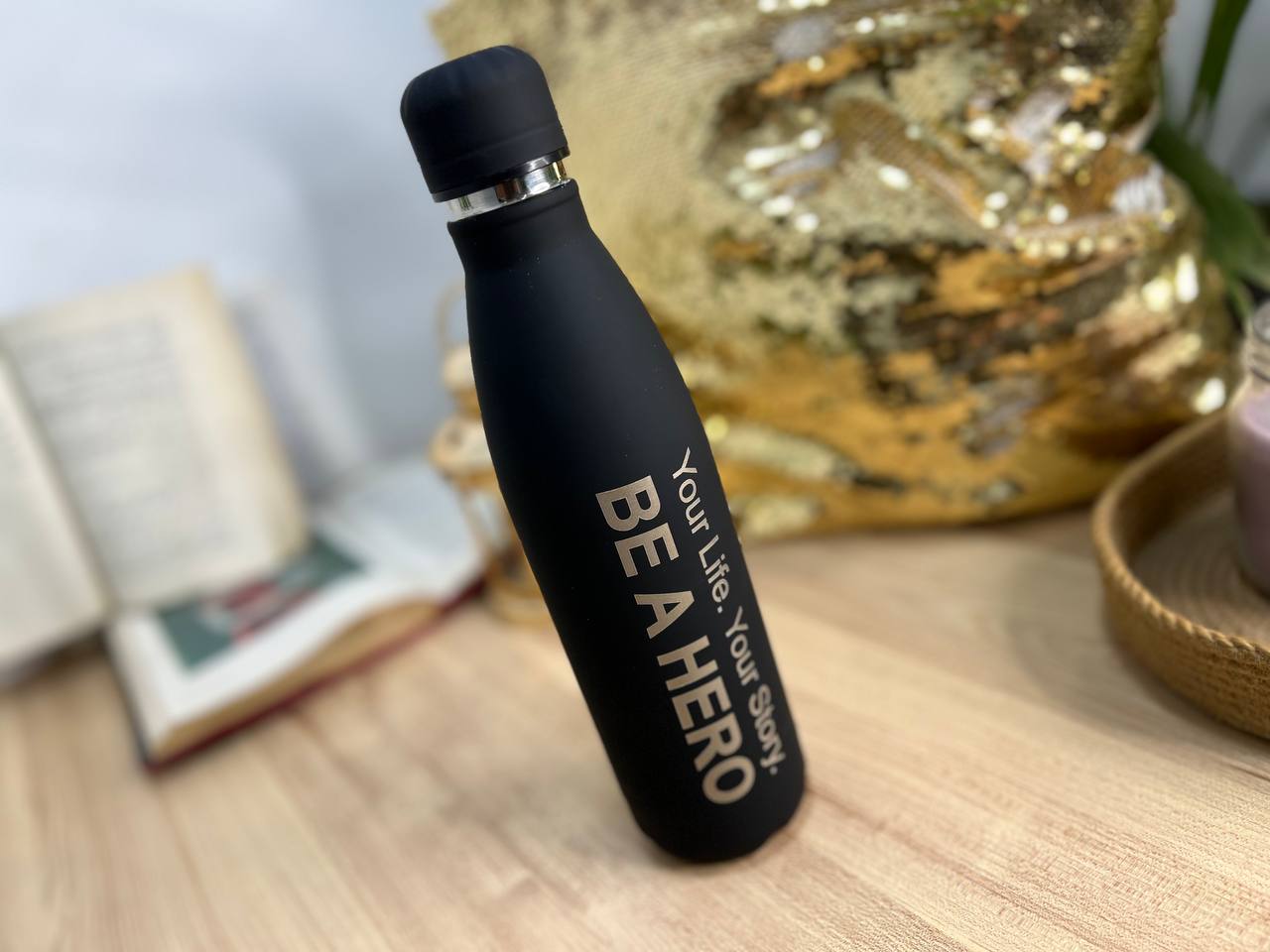 Black Thermal Water Flask- Buy 2 Get 1 Free
