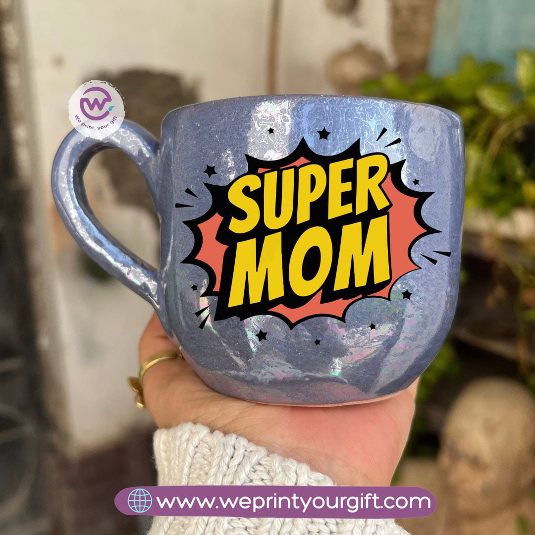 Pearl Touch Pottery Handmade Mug – 350 ml - Customization Options
