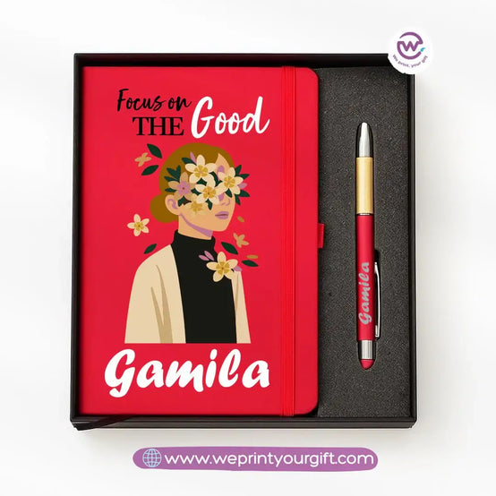 🎨 Digital Art Personalized Gift Box with Notebook & Metal Pen - WE PRINT