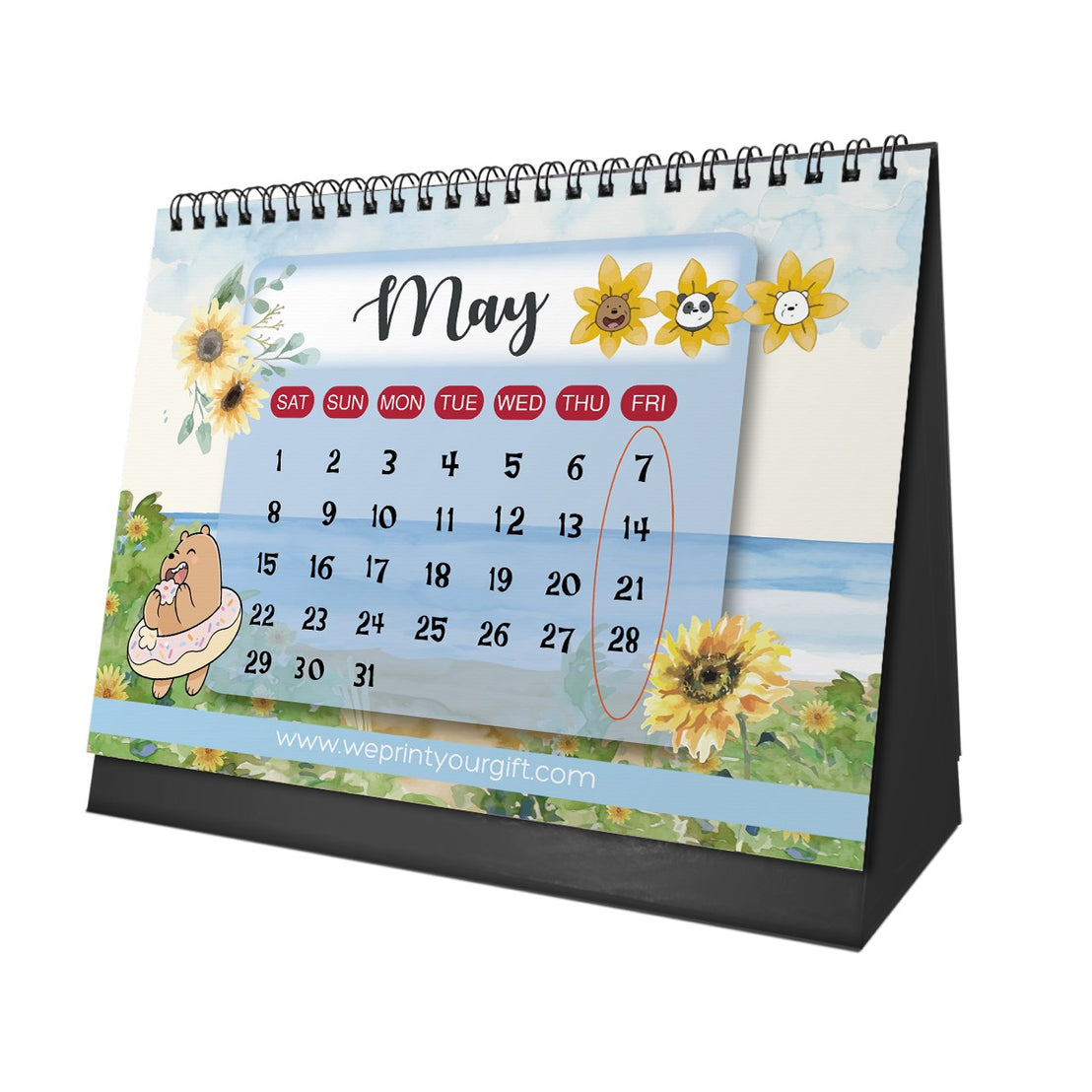 We Bare Bears 2027 Desk Calendar – A Year with Your Favourite Trio