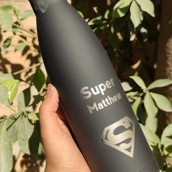 Black Thermal Water Flask- Buy 2 Get 1 Free