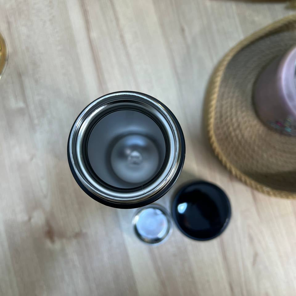 Digital Stainless Steel Thermos with Touch Screen –Sticker Print-Buy 2 Get 1 free