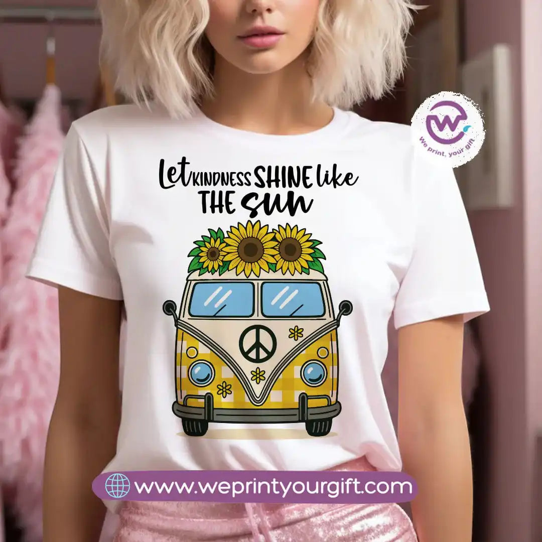 Customized T-shirt - Sunflower