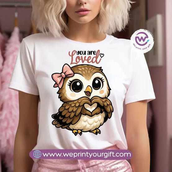 Customized T-shirt- Owl