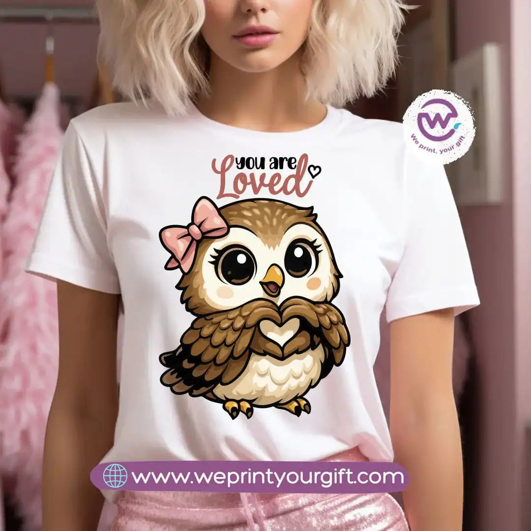 Customized T-shirt- Owl