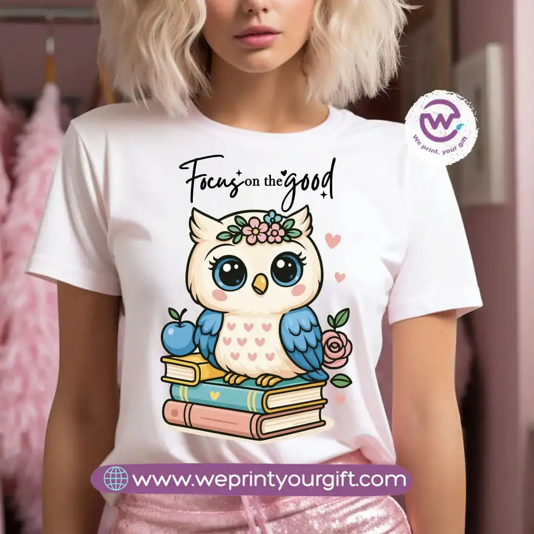Customized T-shirt- Owl