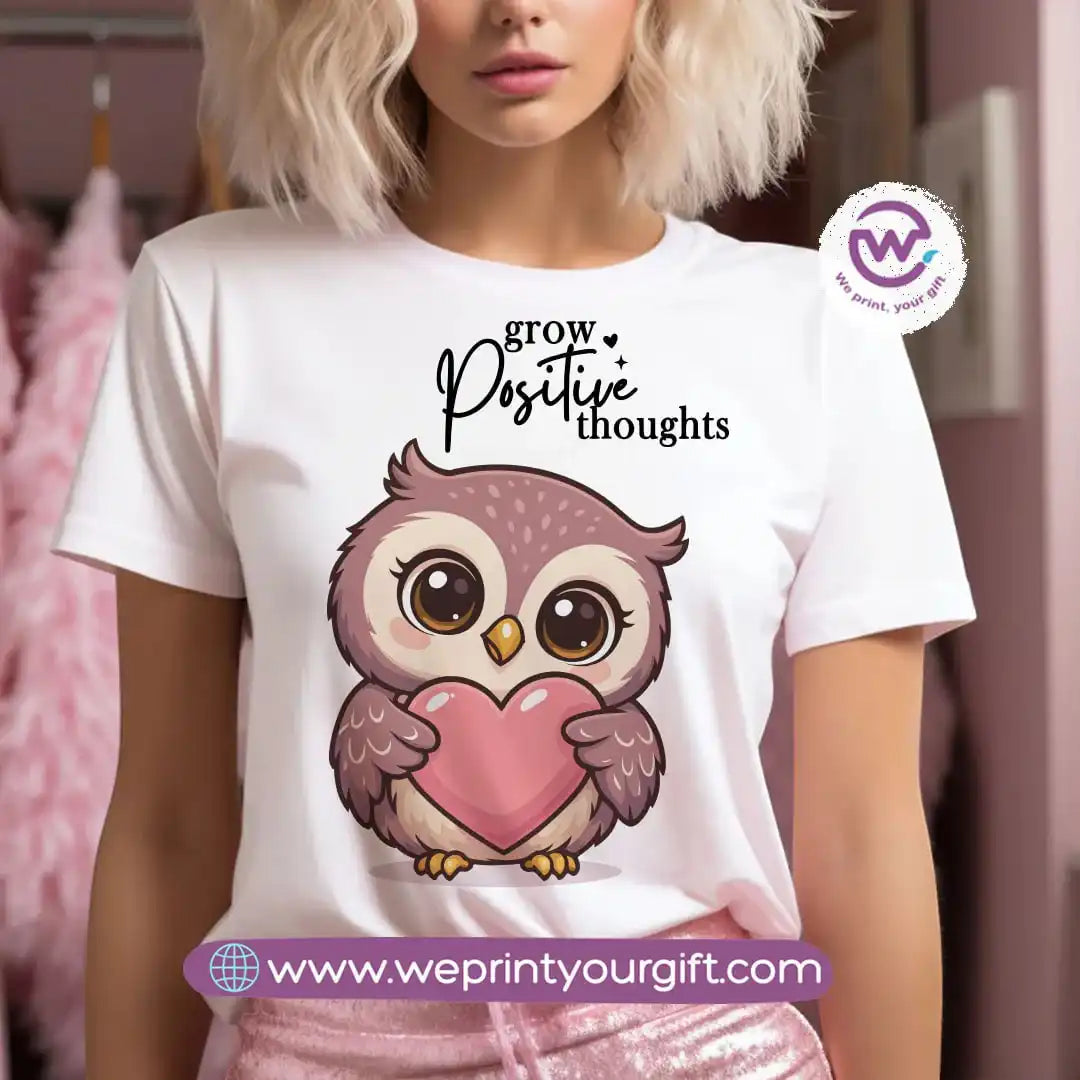 Customized T-shirt- Owl