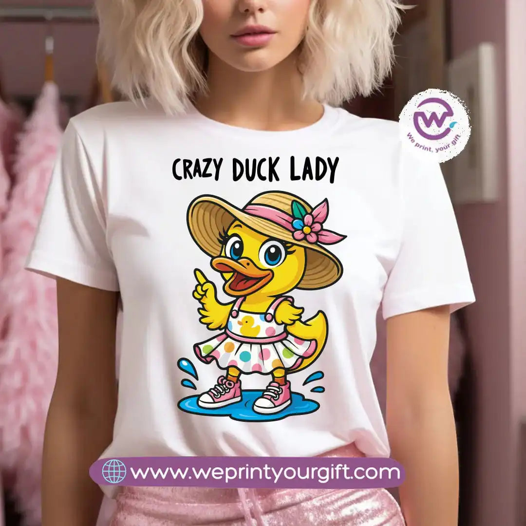 Customized T-shirt- Duck& sea