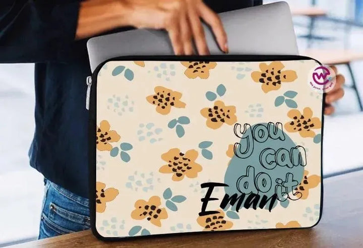 Laptop Sleeve-Canvas-Motivation - Names