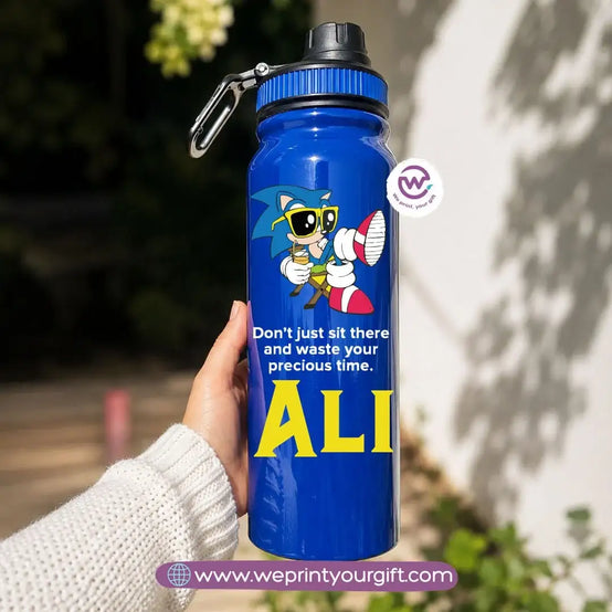 Sports Thermal Bottle with Sonic Cartoon Designs – 800 ml & 1000 ml