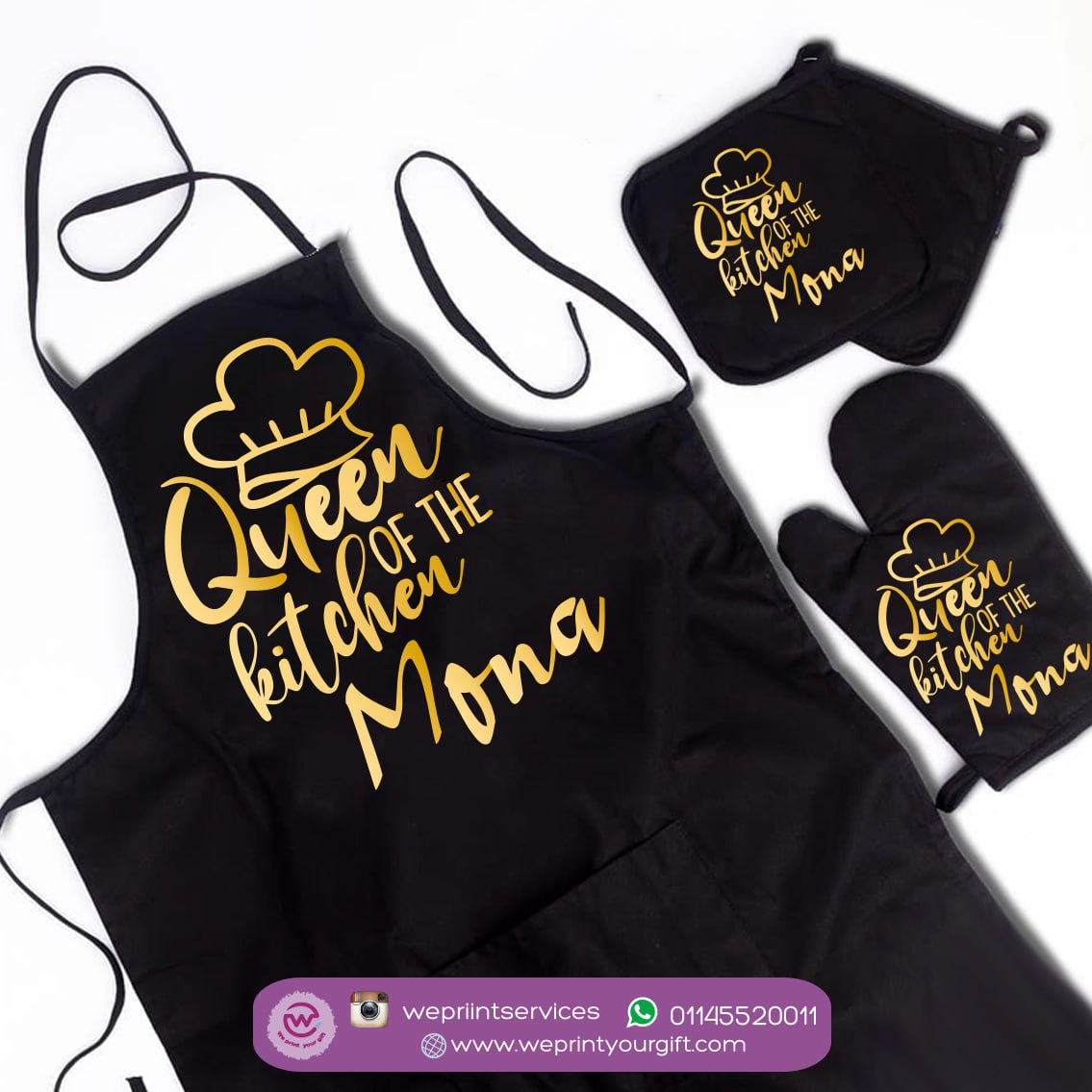 Custom Kitchen Set -3 Pieces