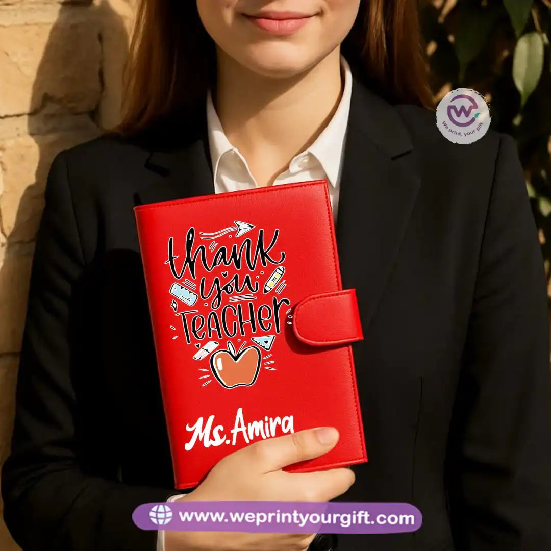 leather wallet for women- Teacher