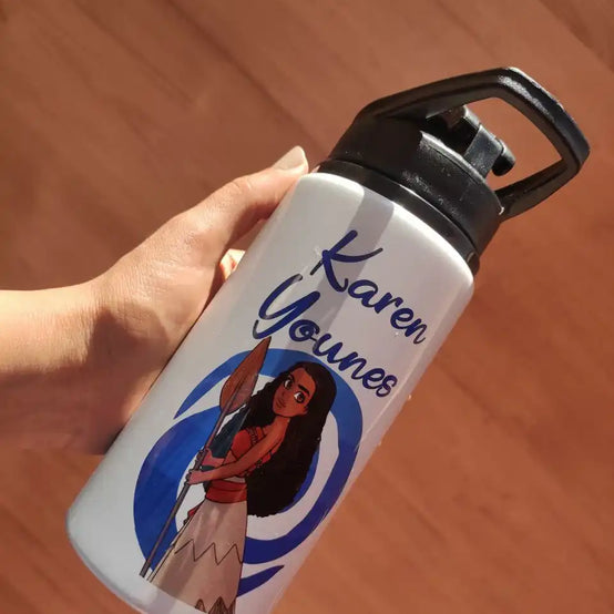 Aluminum Water Bottle with Lid and Handle - Buy 2 Get 1 Free