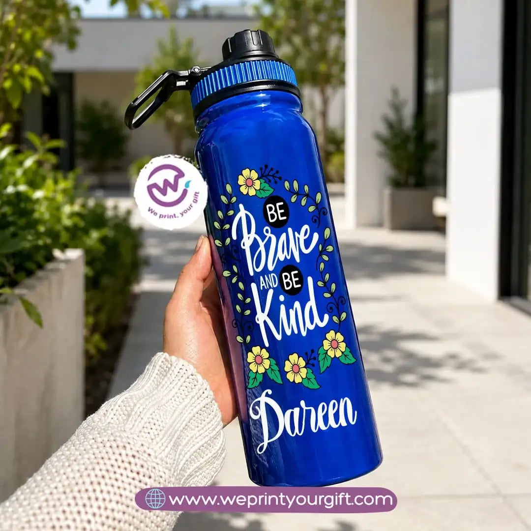 Sports Thermal Bottle with Motivational Designs – 800 ml & 1000 ml