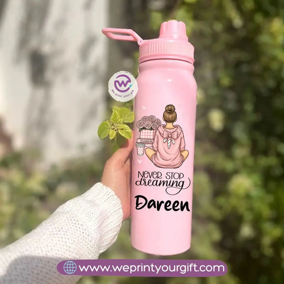 Sports Thermal Bottle with Digital Art Designs – 800 ml & 1000 ml