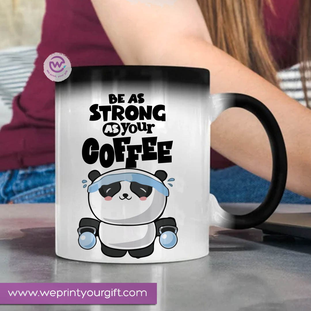 Color-Changing Magic Mug – Cute Panda Design | Personalized Gift
