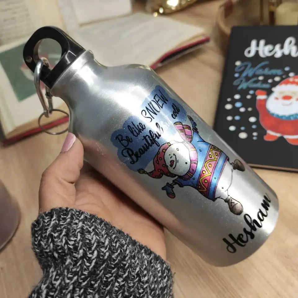 Silver  Aluminum Water Bottle –  Buy 2 Get 1 Free