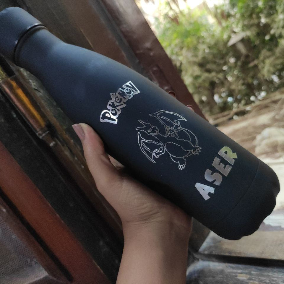 Black Thermal Water Flask- Buy 2 Get 1 Free