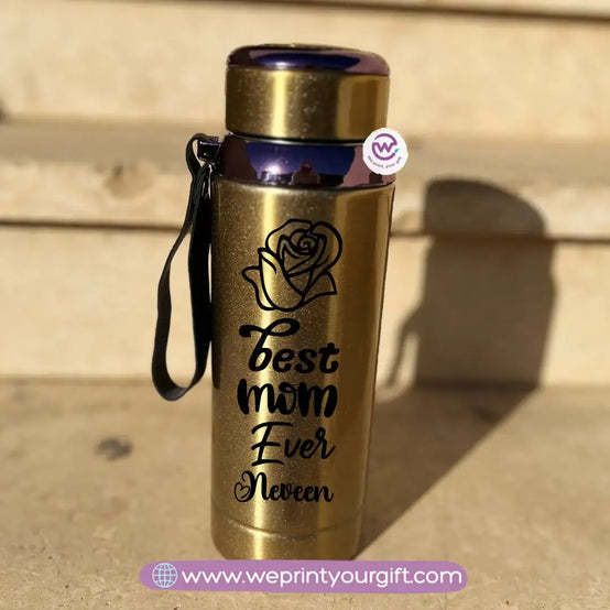 Thermal Bottle Stainless Steel with Infuser – 800ml | Mother’s Day Floral Design - WE PRINT