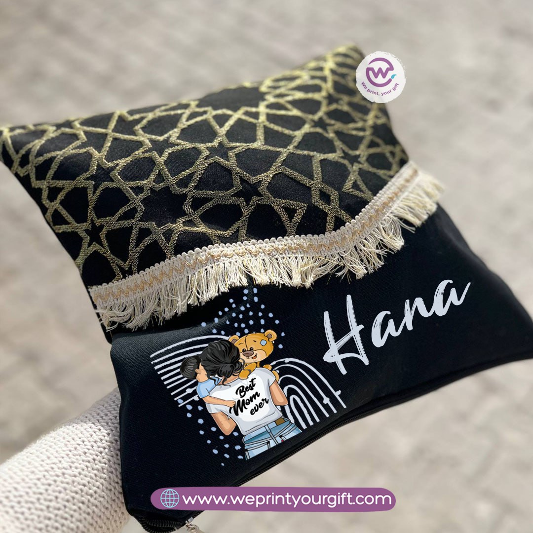 Mother’s Day Islamic Pattern Cushion – 40 × 40 cm