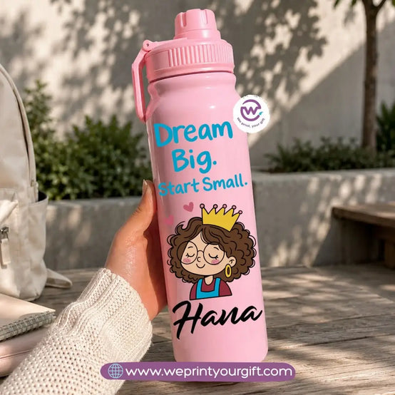 Sports Thermal Bottle with Beautiful Girl Designs – 800 ml & 1000 ml