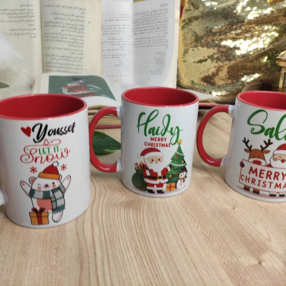 Premium Custom Ceramic Mug - Colored Inside & Handle - Buy 2 Get 1 Free