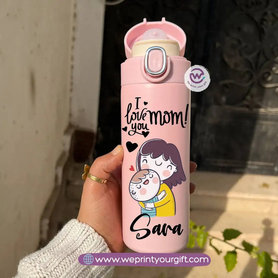 Stainless Steel Thermal Mug with Digital Temperature Display – 420ml Mother’s Day Designs - WE PRINT