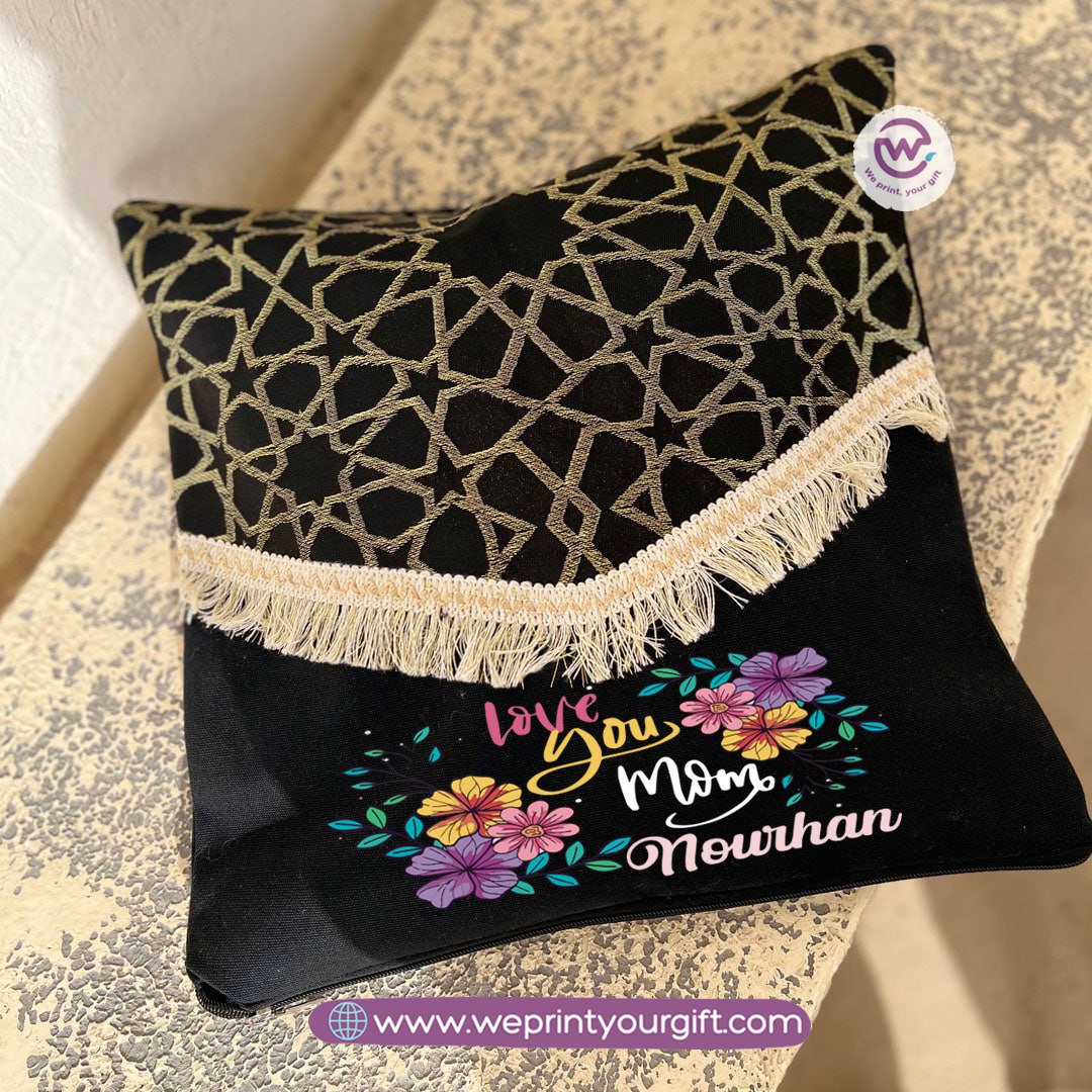 Mother’s Day Islamic Pattern Cushion – 40 × 40 cm