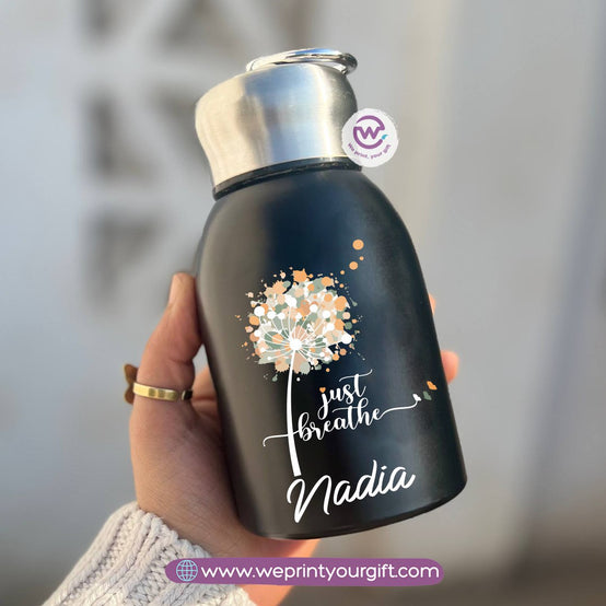 Mini Thermal Coffee Mug – 300ml | 304 Stainless Steel | Retro Motivational Designs