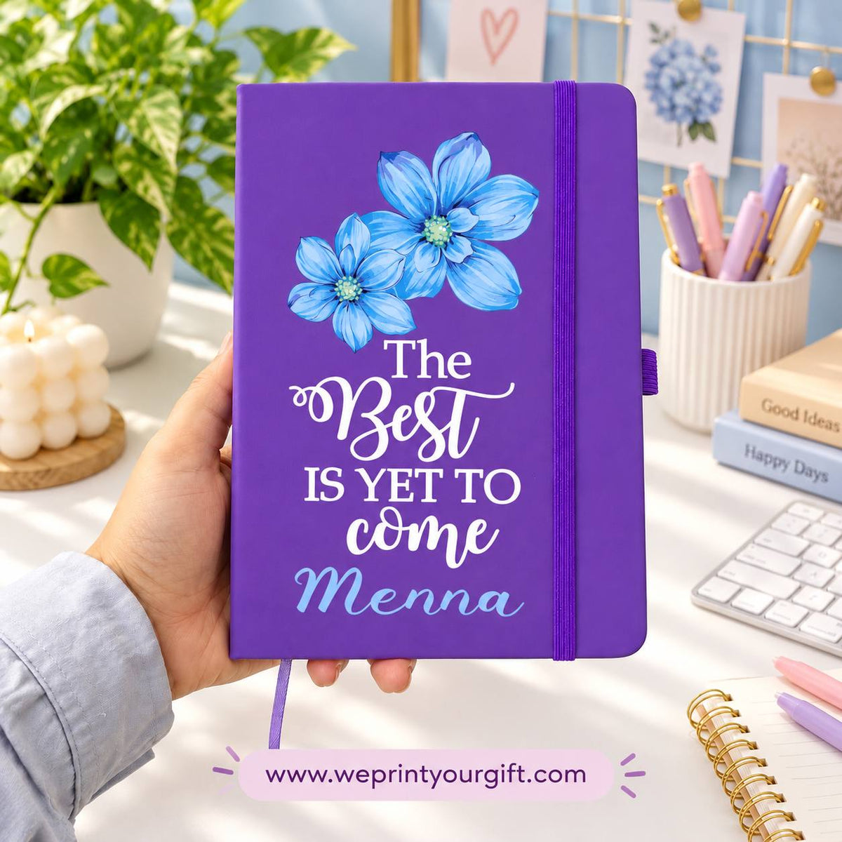 Custom Rubber Hardcover Notebook - A5- Buy 2 Get 1 Free