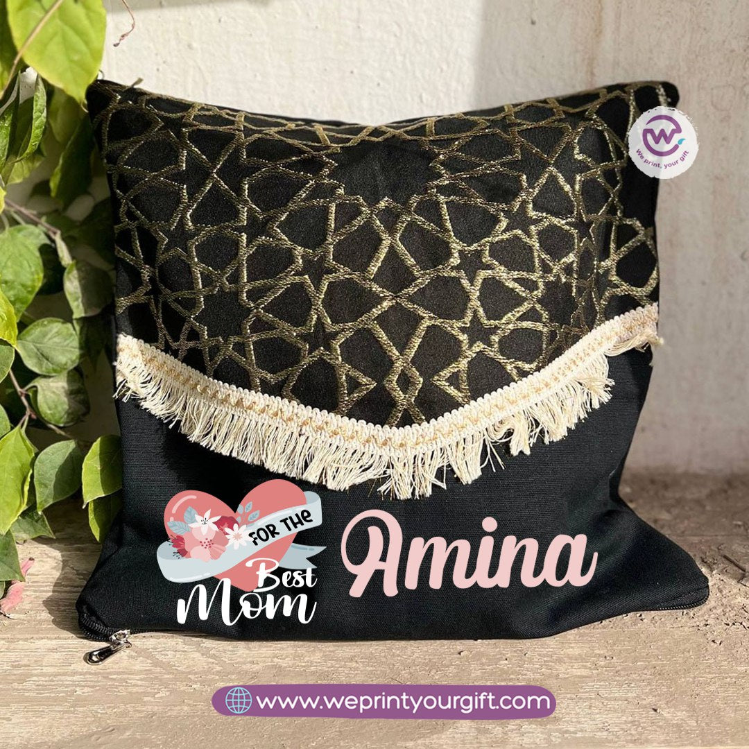 Mother’s Day Islamic Pattern Cushion – 40 × 40 cm